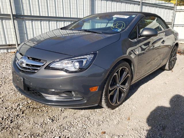 W04WT3N59GG098240 - 2016 BUICK CASCADA PR GRAY photo 2