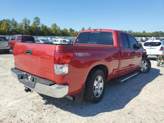 5TFRM5F16BX029599 - 2011 TOYOTA TUNDRA DOU RED photo 4