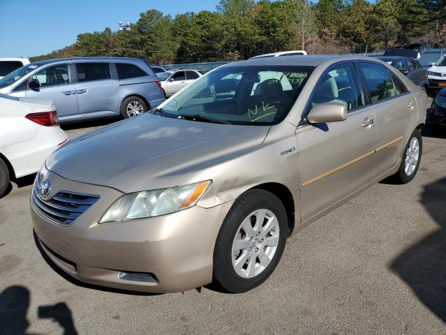 4T1BB46K49U093948 - 2009 TOYOTA CAMRY HYBR GOLD photo 2