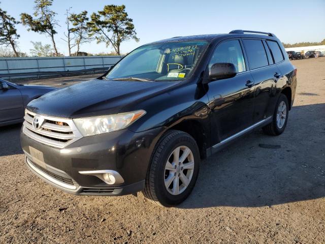 5TDBK3EH5DS177004 - 2013 TOYOTA HIGHLANDER Қара фото 2