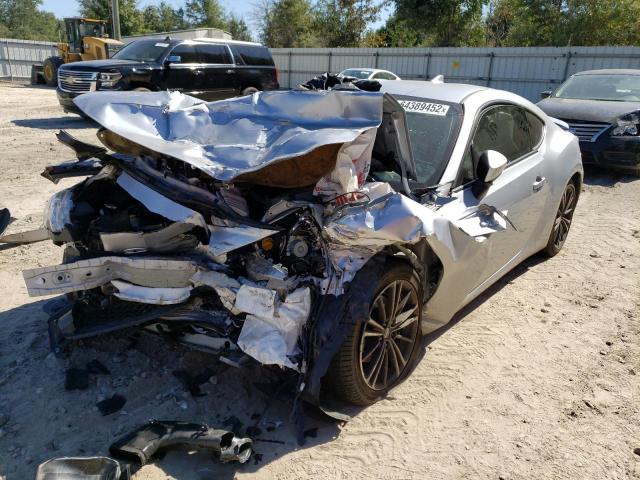 JF1ZNAA12G9703438 - 2016 TOYOTA SCION FR-S SILVER photo 2