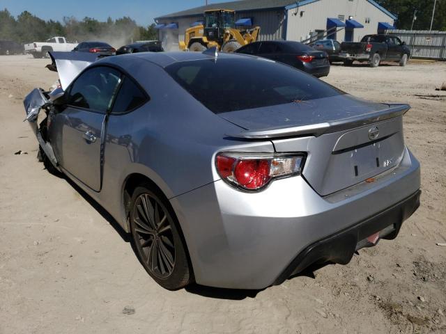 JF1ZNAA12G9703438 - 2016 TOYOTA SCION FR-S SILVER photo 3