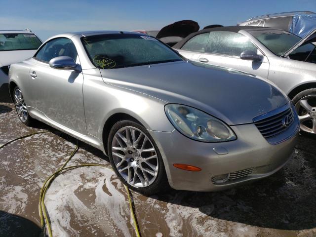 JTHFN48Y730044514 - 2003 LEXUS SC 430 SILVER photo 1