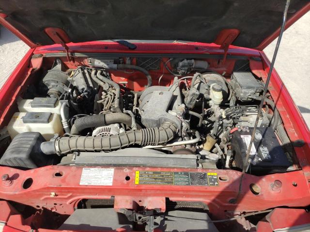 4F4YR12U54TM10948 - 2004 MAZDA B3000 RED photo 7