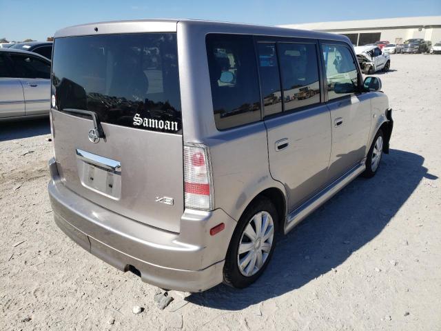 JTLKT324150217540 - 2005 TOYOTA SCION XB Gri fotoğraf 4