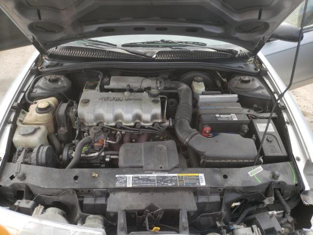 1G8ZH52802Z120535 - 2002 SATURN SL1 GRAY photo 7