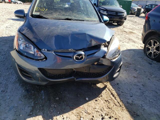 JM1DE1KZ9E0177822 - 2014 MAZDA MAZDA2 SPO 蓝色 照片 9