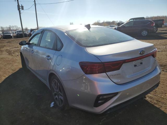 3KPF34AD9KE097347 - 2019 KIA FORTE GT L SILVER photo 3