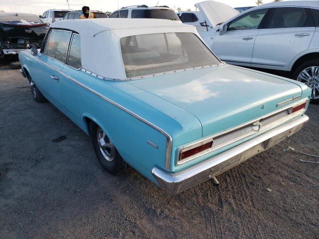 A6KA75B100896 - 1966 AMERICAN MOTORS RAMBLER BLUE photo 3