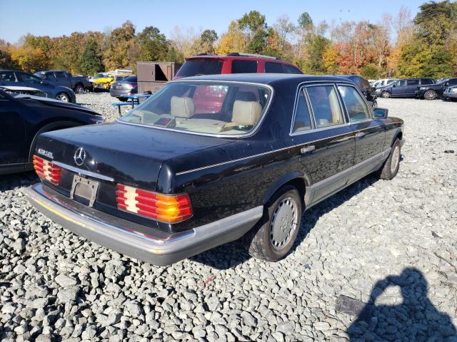 WDBCA35D9GA220697 - 1986 MERCEDES-BENZ 420 SEL BLACK photo 4