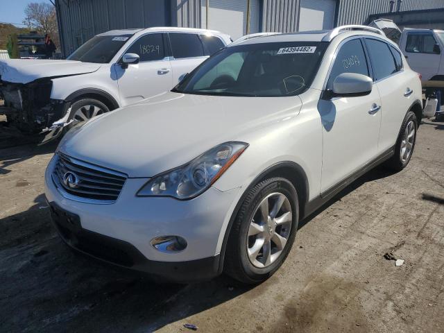 JNKAJ09F98M350416 - 2008 INFINITI EX35 BASE Սպիտակ լուսանկար 2