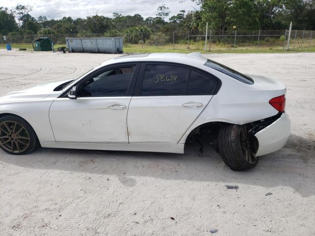 WBA8A3C58JA357637 - 2018 BMW 320 XI WHITE photo 9