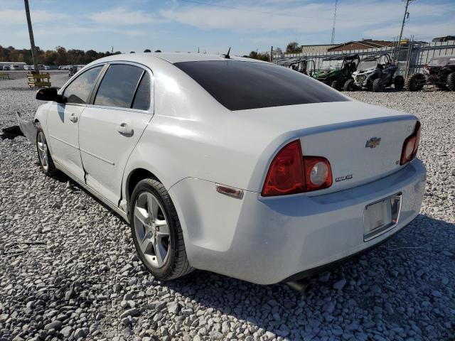 1G1ZH57B09F132845 - 2009 CHEVROLET MALIBU 1LT Weiß Foto 3
