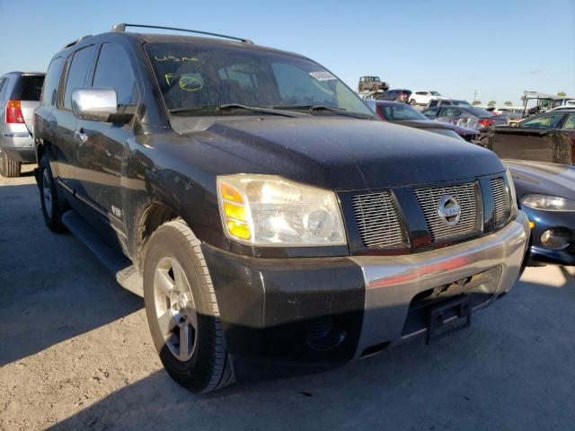 5N1AA08A35N733874 - 2005 NISSAN ARMADA SE BLACK photo 1