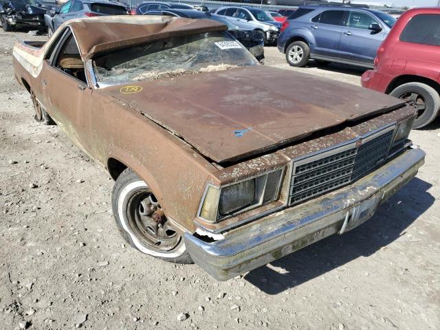 1W80J9K69989 - 1979 CHEVROLET EL CAMINO TAN photo 1