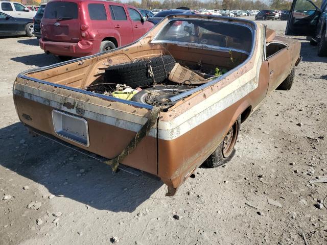 1W80J9K69989 - 1979 CHEVROLET EL CAMINO TAN photo 4