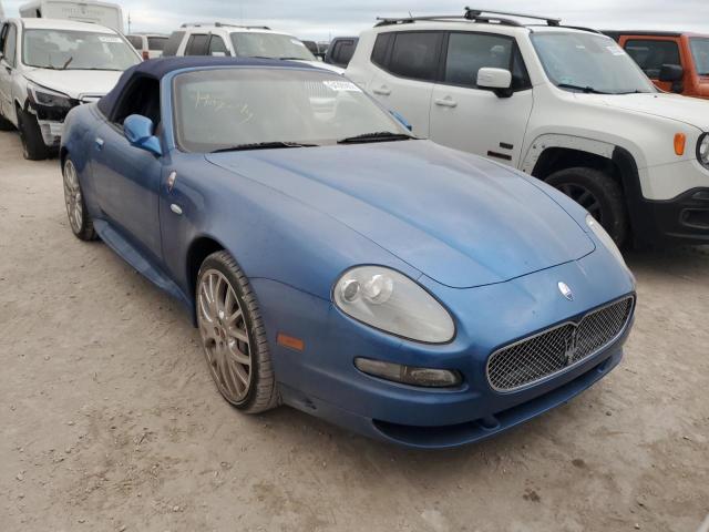 ZAMBB18A850020134 - 2005 MASERATI SPYDER CAM BLUE photo 1