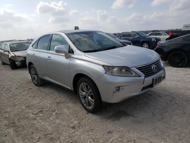 JTJZB1BA1D2007835 - 2013 LEXUS RX 450 SILVER photo 1