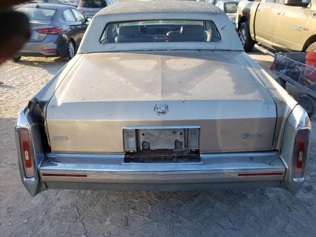 1G6DW5476LR708082 - 1990 CADILLAC BROUGHAM TAN photo 6