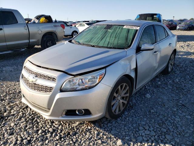 1G11H5SA8DF224368 - 2013 CHEVROLET MALIBU LTZ ვერცხლისფერი ფოტო 2