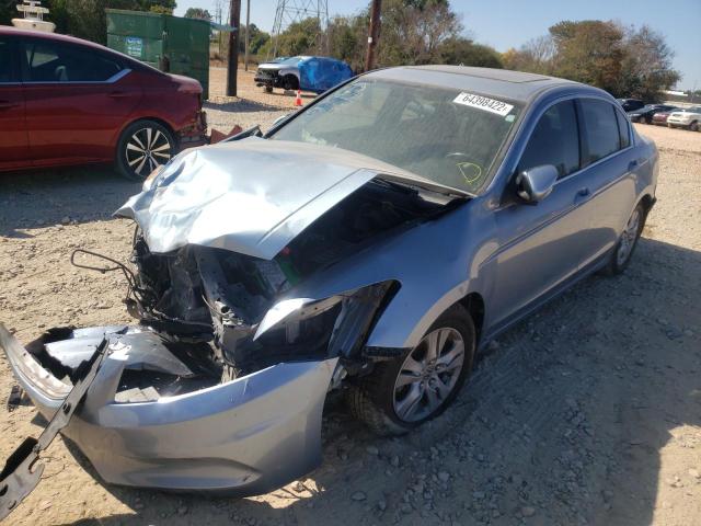 1HGCP2F42BA036446 - 2011 HONDA ACCORD LXP BLUE photo 2