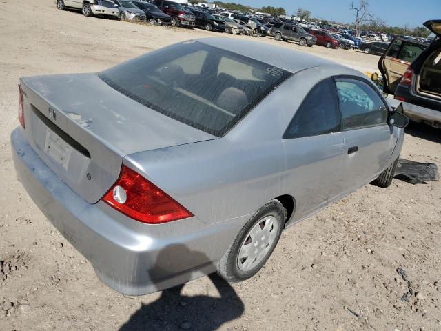 1HGEM221X4L005174 - 2004 HONDA CIVIC DX V GRAY photo 4