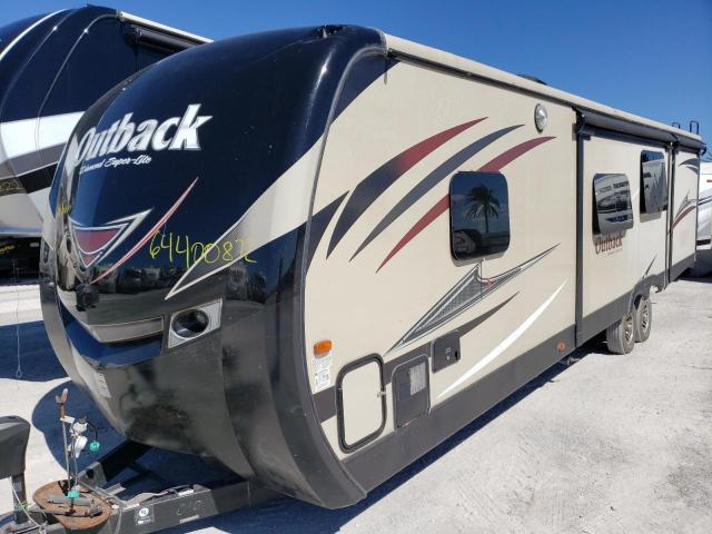 4YDT32525HB450010 - 2017 KEYSTONE OUTBACK TAN photo 2