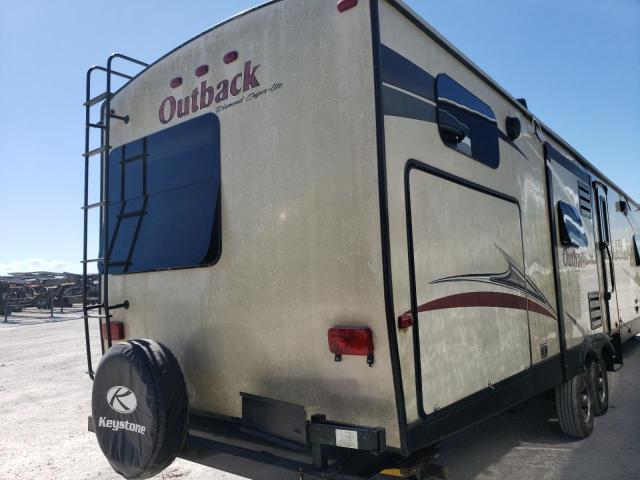 4YDT32525HB450010 - 2017 KEYSTONE OUTBACK TAN photo 4