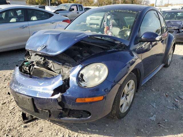 3VWRW31C37M518950 - 2007 VOLKSWAGEN NEW BEETLE 蓝色 照片 2