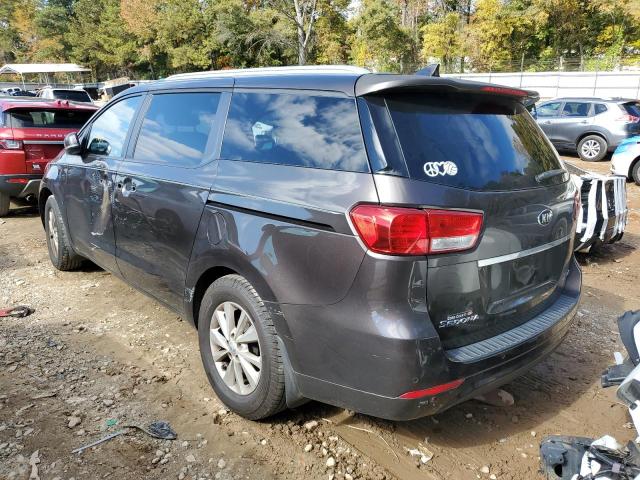 KNDMB5C10F6022387 - 2015 KIA SEDONA LX GRAY photo 3