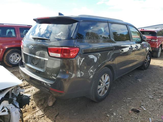 KNDMB5C10F6022387 - 2015 KIA SEDONA LX GRAY photo 4