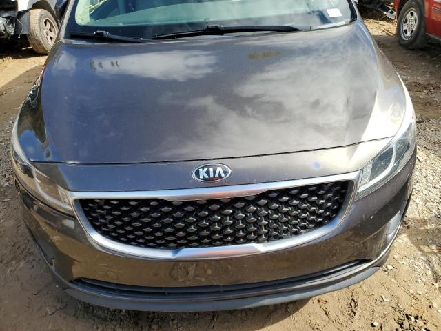 KNDMB5C10F6022387 - 2015 KIA SEDONA LX GRAY photo 7