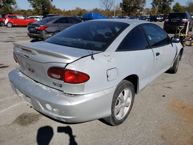 1G1JF12T9Y7449687 - 2000 CHEVROLET CAVALIER Z SILVER photo 4