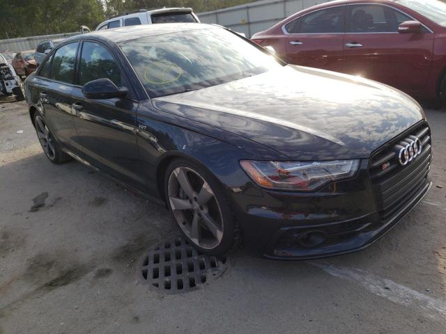 WAUF2AFC5EN060469 - 2014 AUDI S6 BLACK photo 1