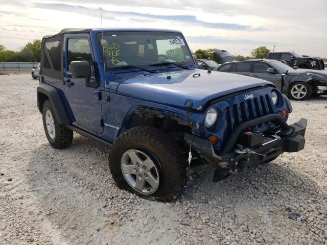 1J4BA6D1XAL182490 - 2010 JEEP WRANGLER R BLUE photo 1