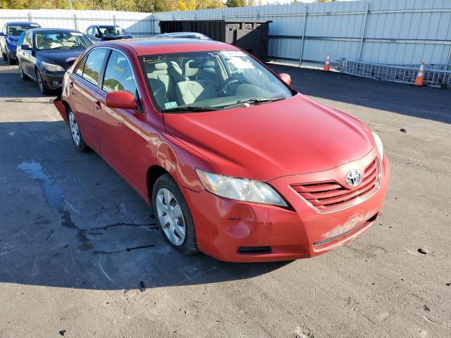 4T1BE46K27U159045 - 2007 TOYOTA CAMRY CE RED photo 1