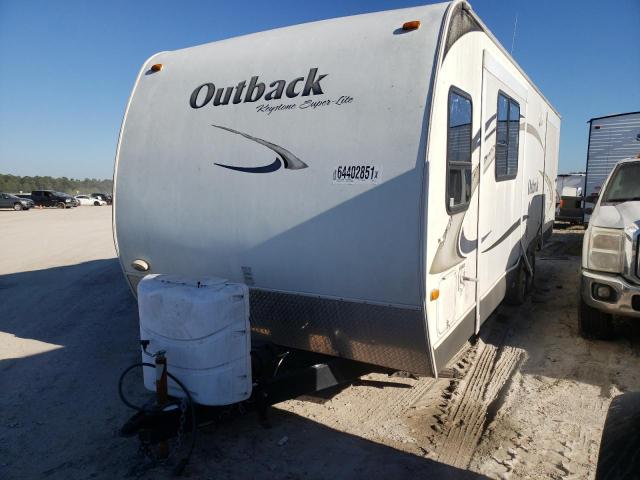 4YDT26023AB453284 - 2010 KEYSTONE OUTBACK WHITE photo 2