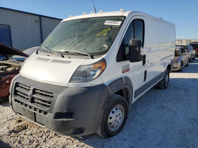 3C6TRVAGXHE508496 - 2017 RAM PROMASTER WHITE photo 2