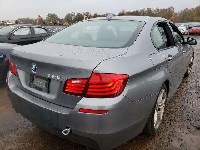 WBA5A7C50ED614997 - 2014 BMW 528 XI GRAY photo 4