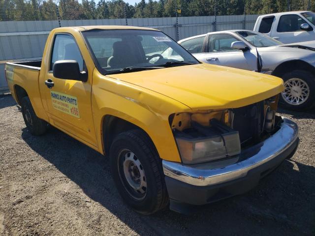 1GCCS149678191375 - 2007 CHEVROLET COLORADO YELLOW photo 1