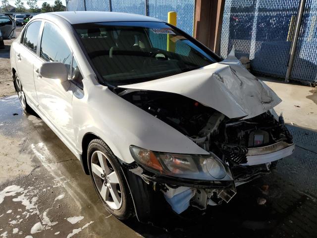 2HGFA1F61AH551383 - 2010 HONDA CIVIC LX-S WHITE photo 1