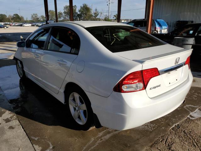 2HGFA1F61AH551383 - 2010 HONDA CIVIC LX-S WHITE photo 3