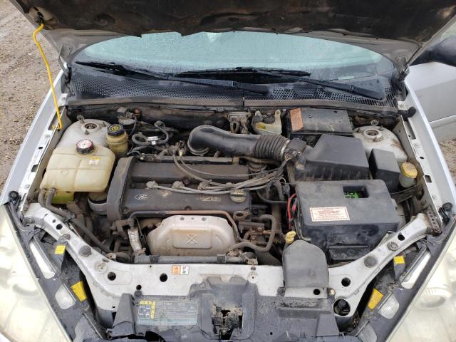 1FAFP38342W335452 - 2002 FORD FOCUS ZTS SILVER photo 7