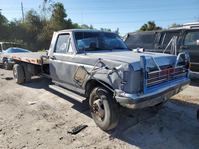 2FDLF47M7JCB08584 - 1988 FORD F SUPER DU GRAY photo 1