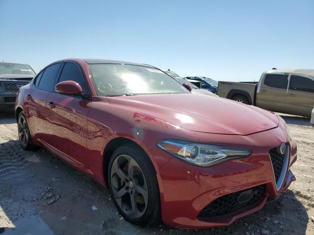 ZARFAEDN9H7550025 - 2017 ALFA ROMEO GIULIA Q4 RED photo 1