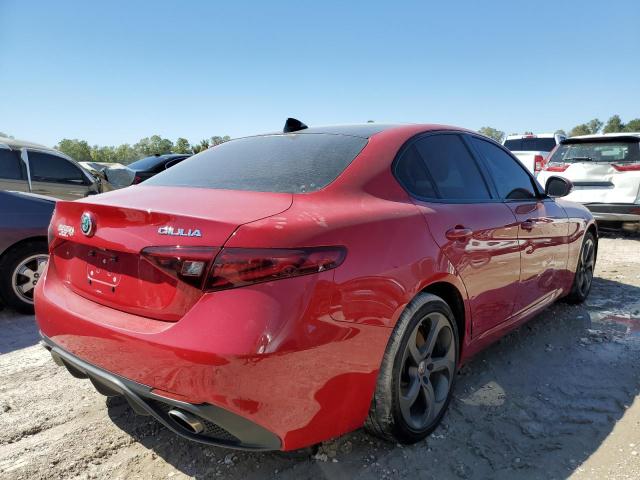 ZARFAEDN9H7550025 - 2017 ALFA ROMEO GIULIA Q4 RED photo 4