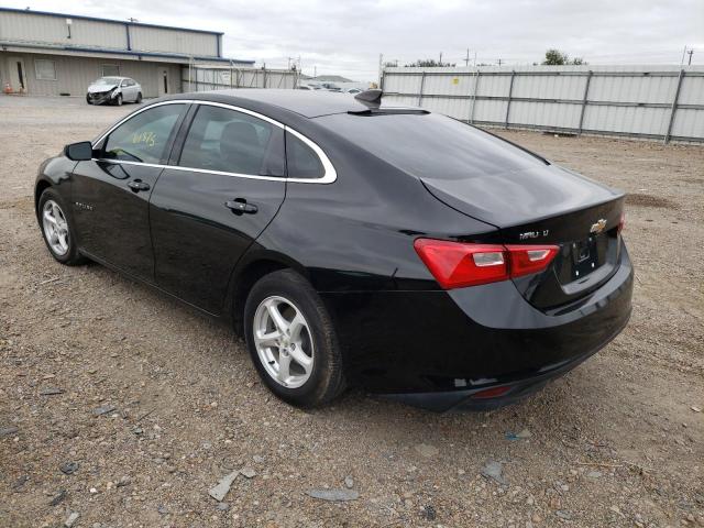 1G1ZB5ST9HF237688 - 2017 CHEVROLET MALIBU LS BLACK photo 3