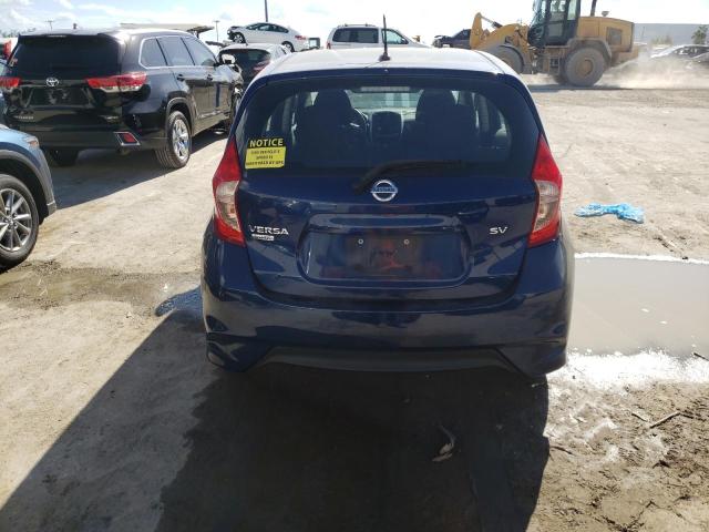 3N1CE2CP0JL360847 - 2018 NISSAN VERSA NOTE BLUE photo 6