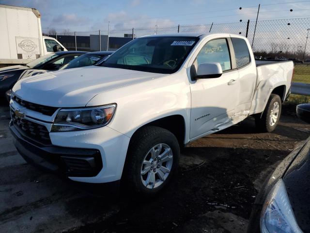 1GCHSCEA4M1279517 - 2021 CHEVROLET COLORADO L WHITE photo 1