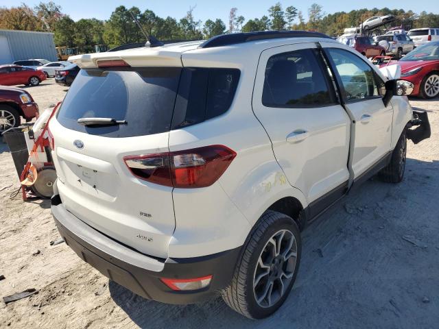 MAJ6S3JL3LC327421 - 2020 FORD ECOSPORT S WHITE photo 4